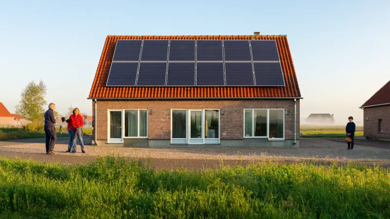 Huishouden met zonnepanelen rekent de saldering door